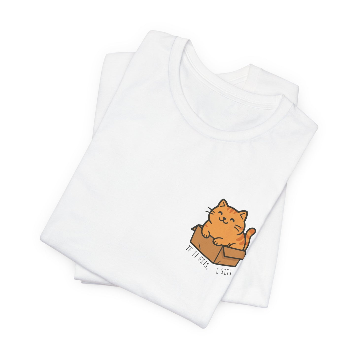Cat in Box T-Shirt – Cute & Playful Gift for Cat Lovers