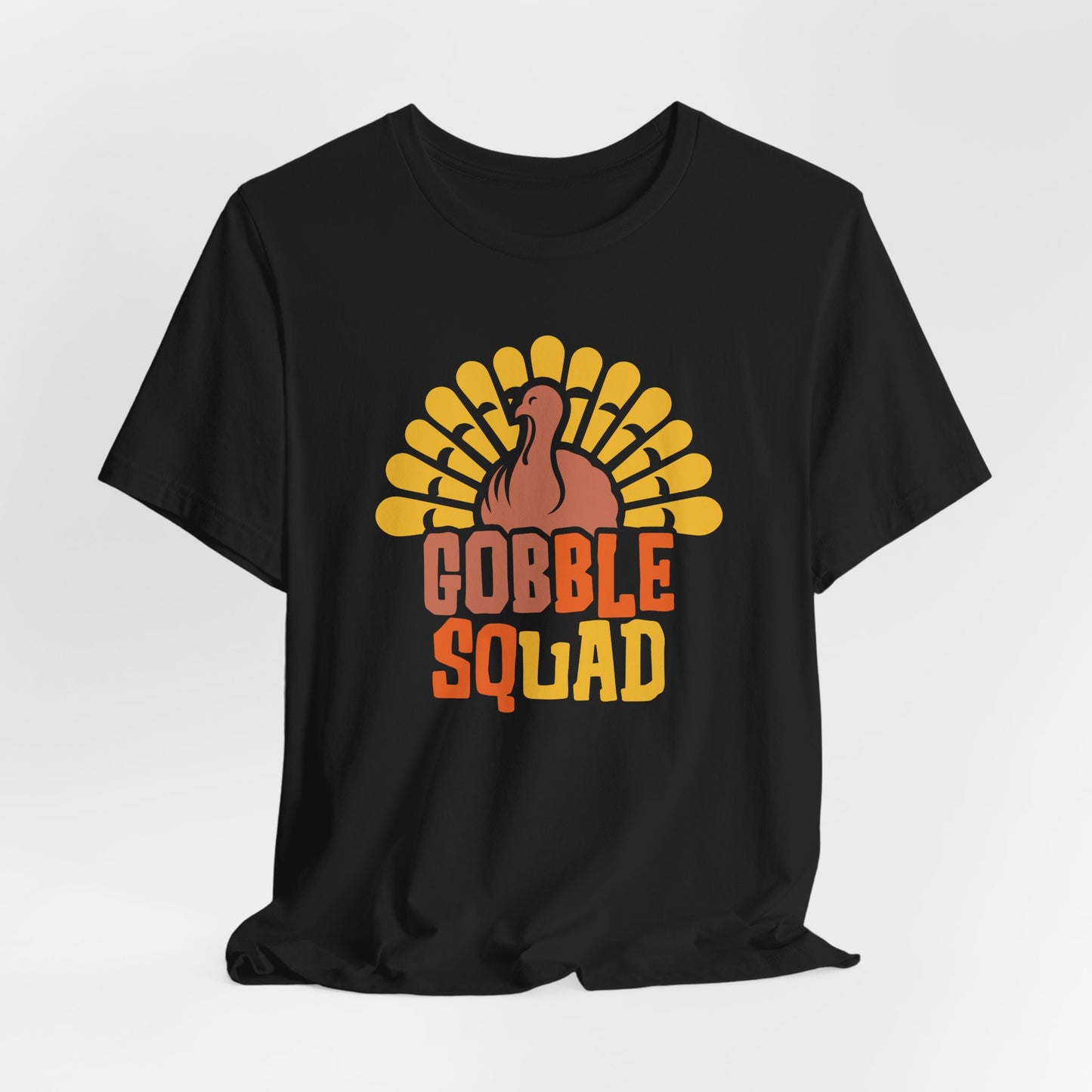 Gobble Squad T-Shirt – Funny Thanksgiving Turkey Tee for Family and Friends | Matching Thanksgiving Outfit