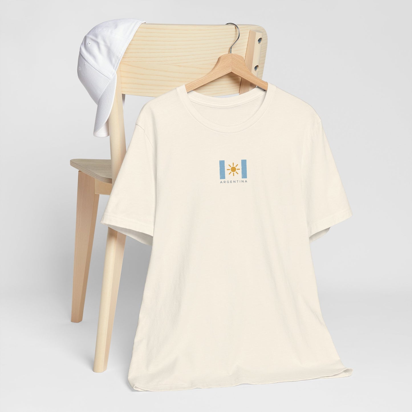 Argentina Minimalist T-Shirt, Argentina Flag Shirt, Aesthetic Travel Tee, Argentina Pride Shirt, Unisex Graphic Tee