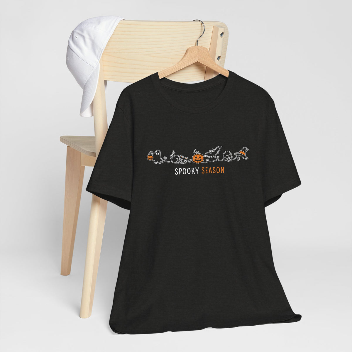 Spooky Season Halloween Shirt – Cute Minimalist Graphic Tee