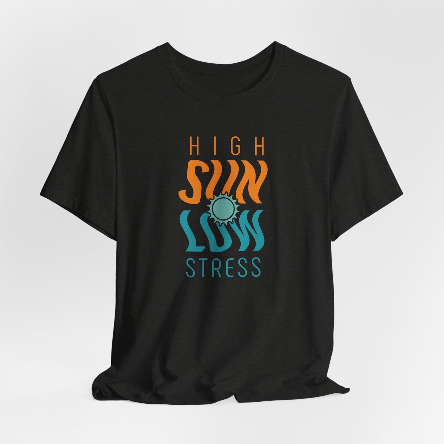 High Sun Stress Shirt | Funny Summer Beach Graphic Tee