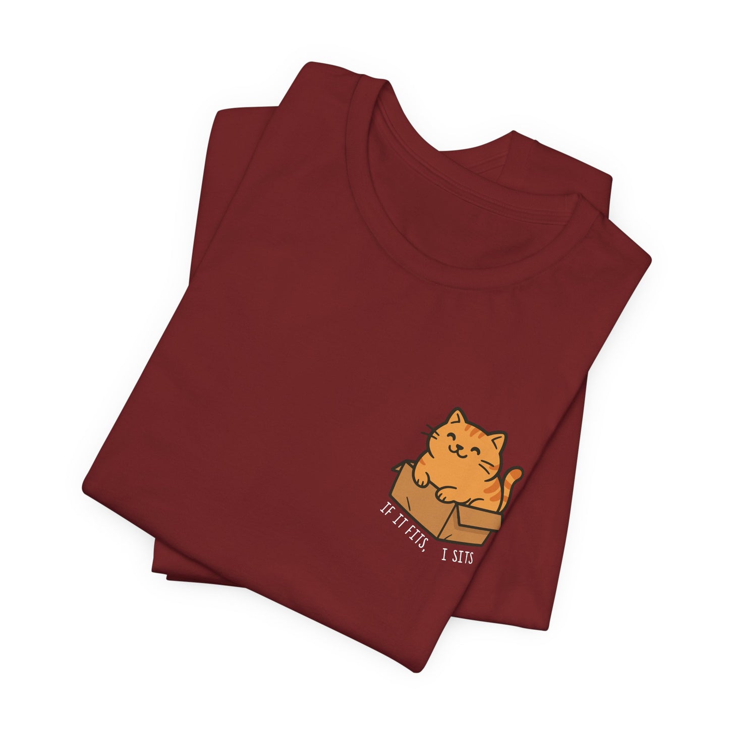 Cat in Box T-Shirt – Cute & Playful Gift for Cat Lovers