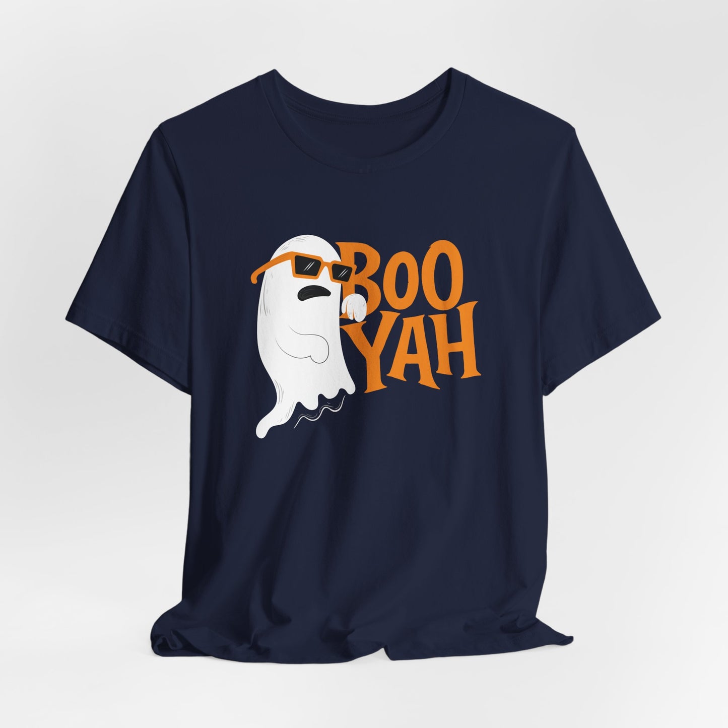Boo Yah Ghost T-Shirt – Cool Spooky Vibes