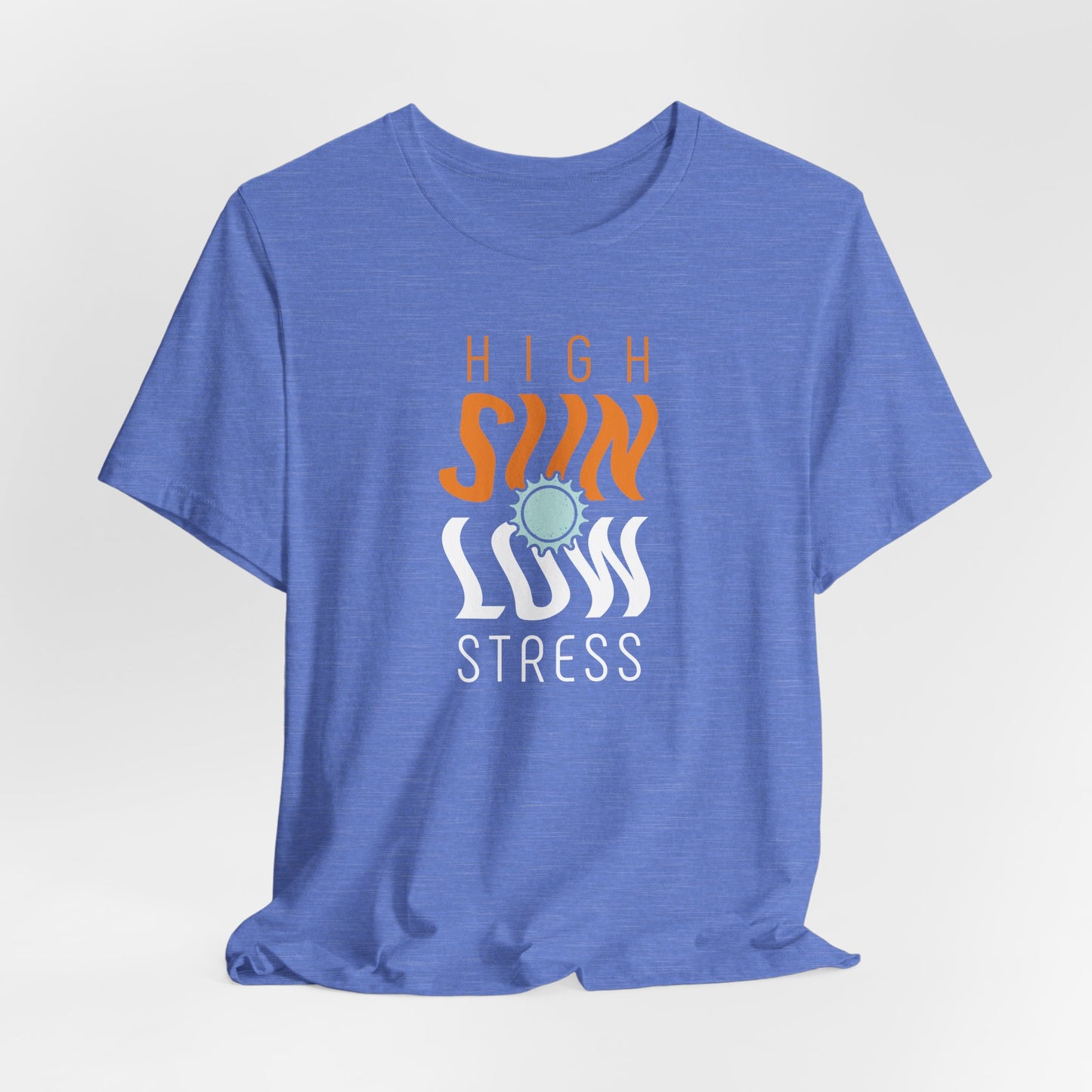 High Sun Stress Shirt | Funny Summer Beach Graphic Tee