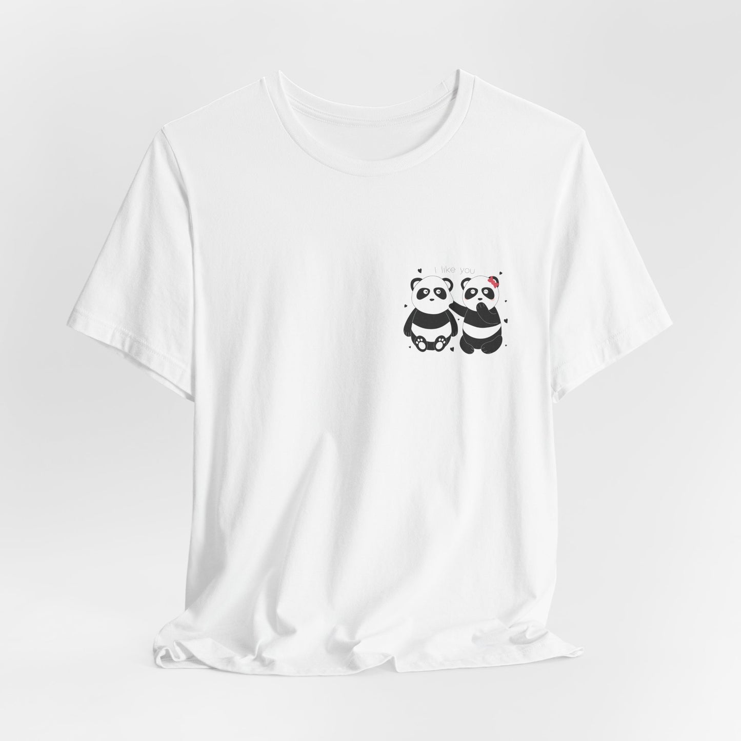 Cute Panda Couple – Kawaii Love T-Shirt