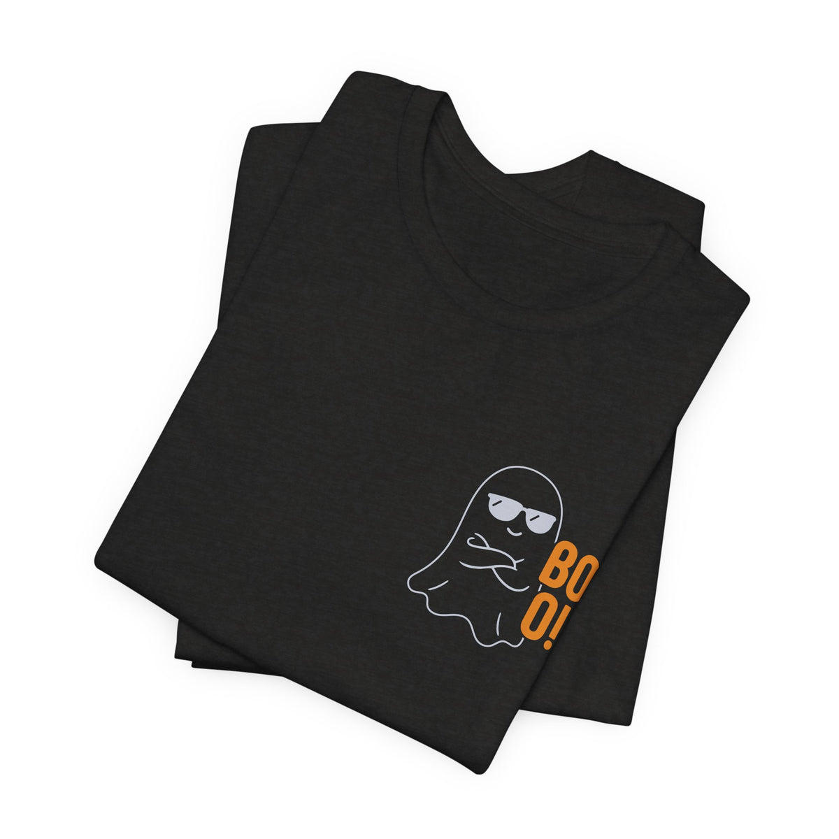BOO! Halloween Shirt - Bold Minimalist Spooky Graphic Tee