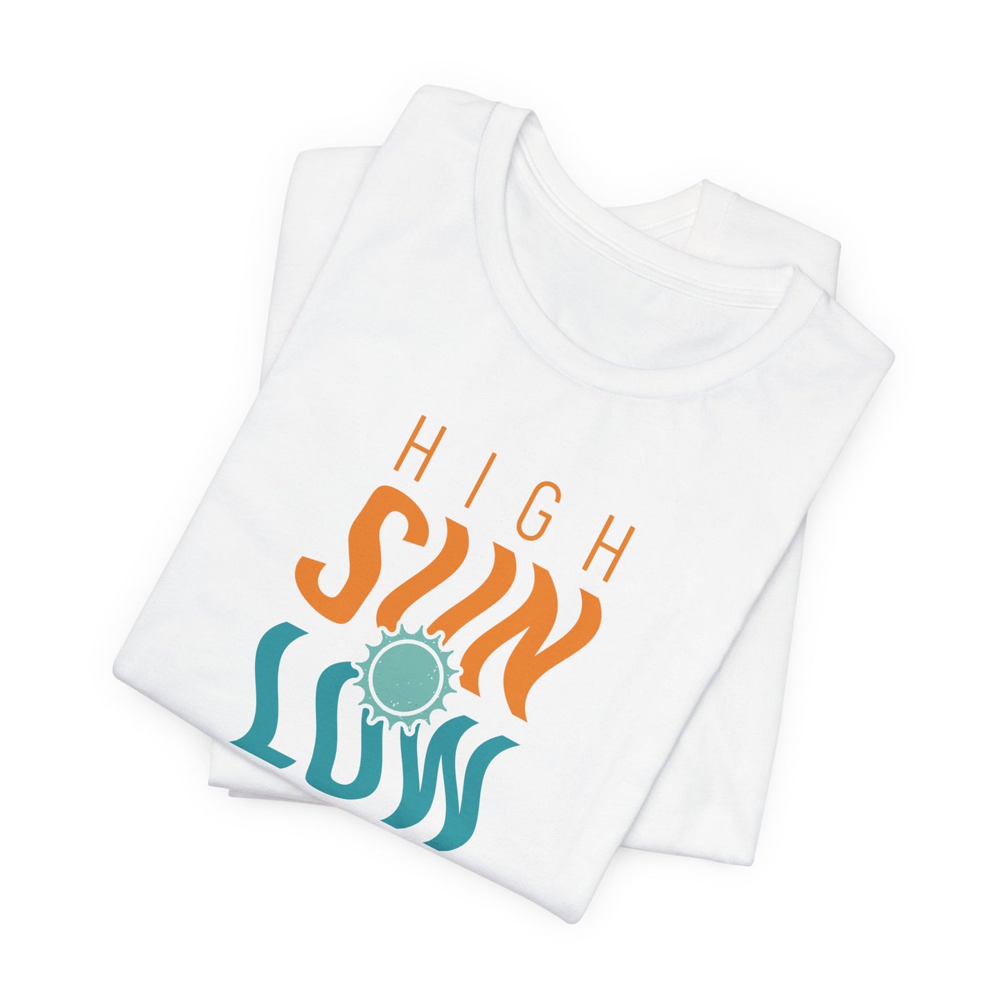 High Sun Stress Shirt | Funny Summer Beach Graphic Tee