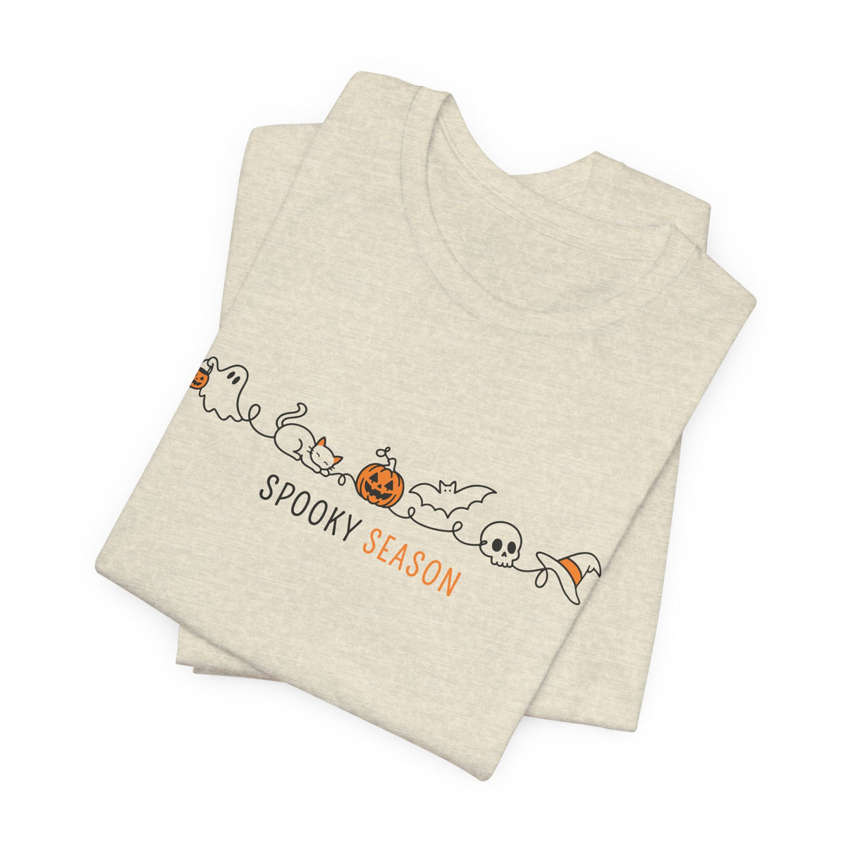 Spooky Season Halloween Shirt – Cute Minimalist Graphic Tee