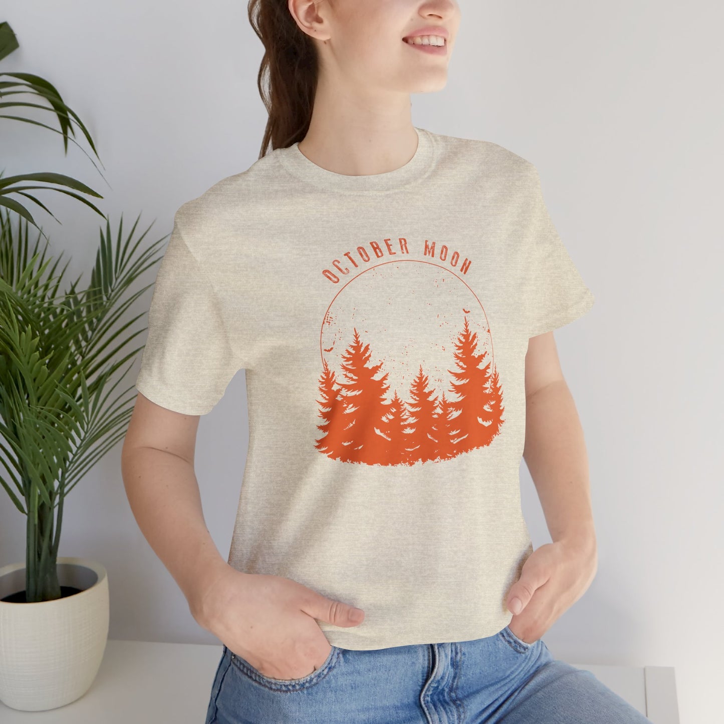 October Moon Shirt - Spooky Forest Halloween Graphic Tee