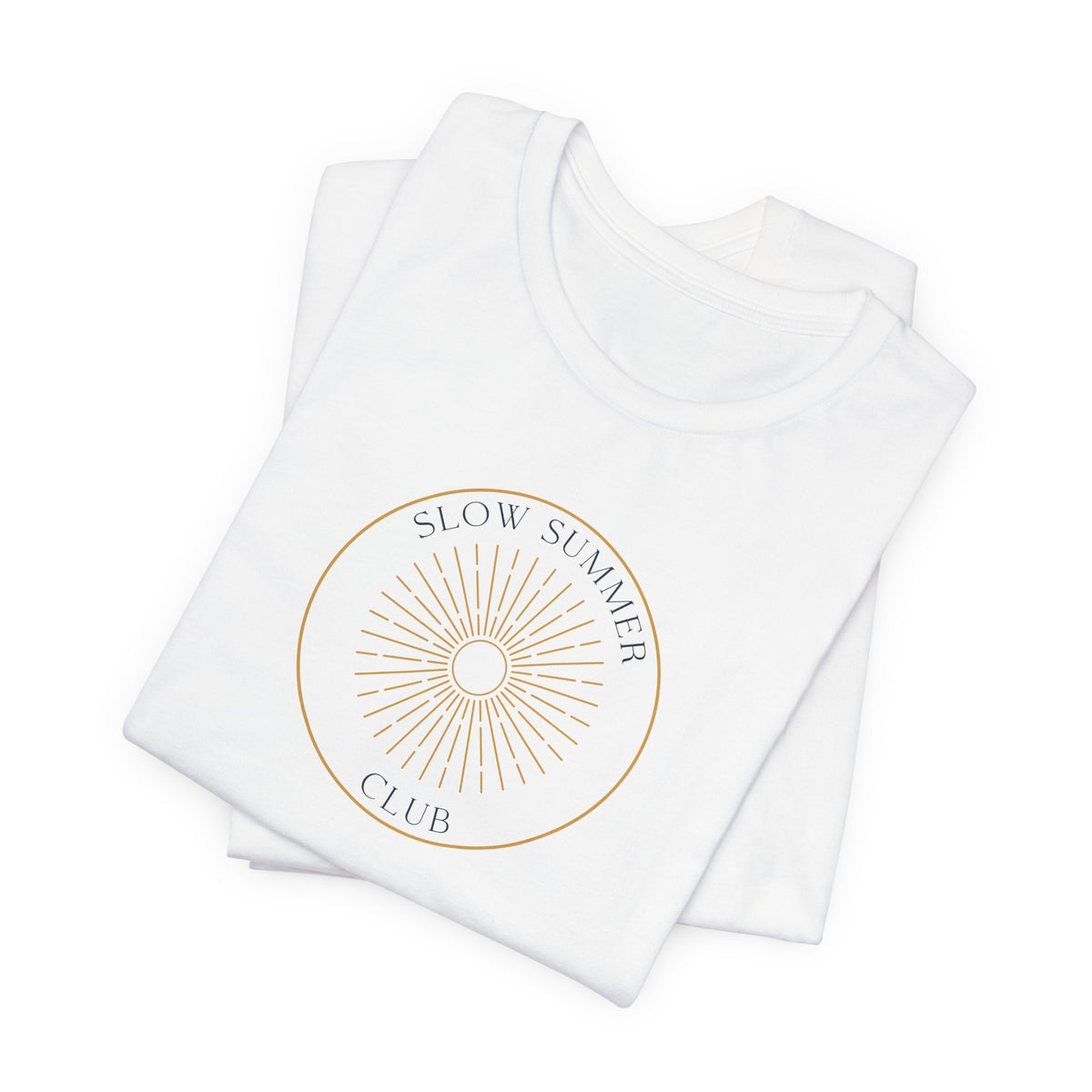 Slow Summer Club Shirt - Coastal Lifestyle Graphic Tee