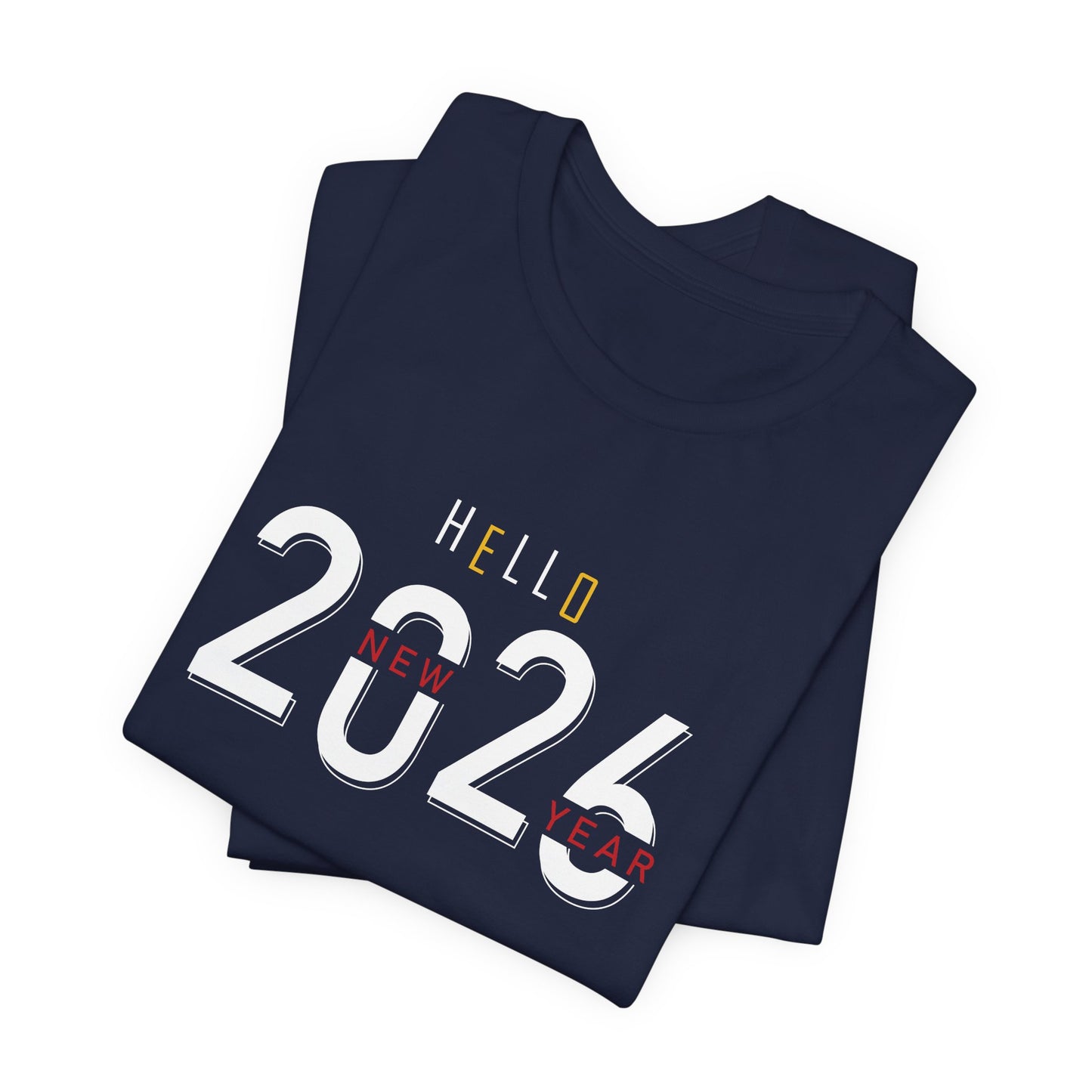 Hello 2026 T-Shirt – Modern New Year Celebration Shirt for New Year’s Eve