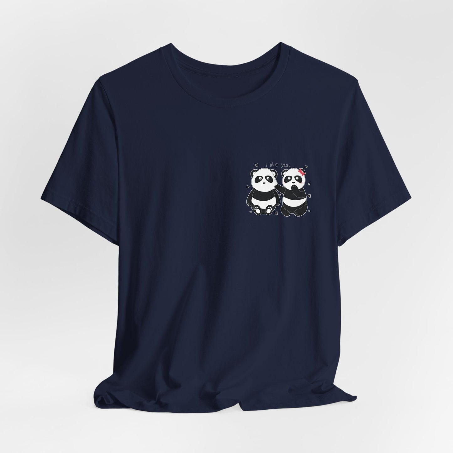 Cute Panda Couple – Kawaii Love T-Shirt