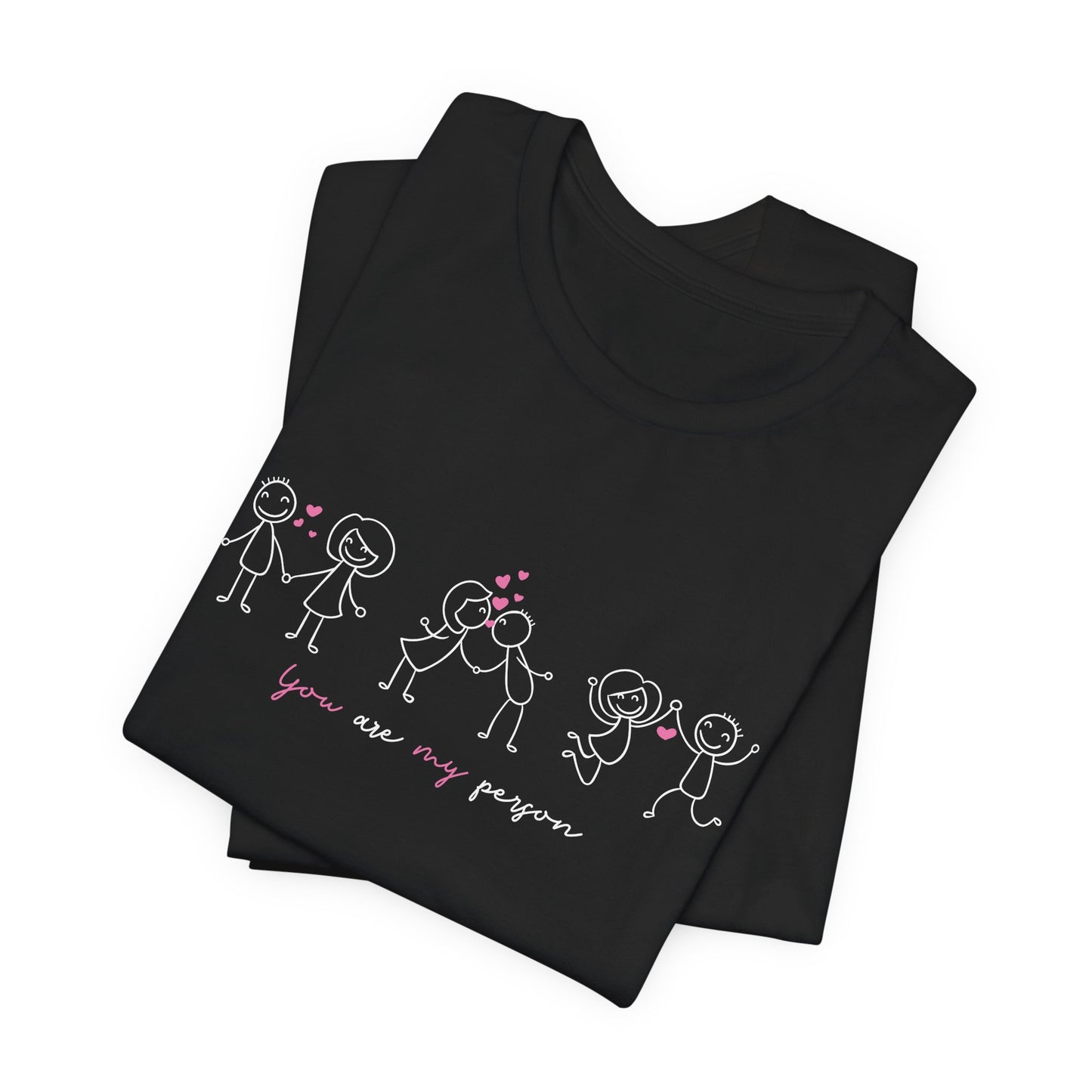 You Are My Person Couple T-Shirt | Minimalist Love Shirt for Couples | Romantic Valentine Gift