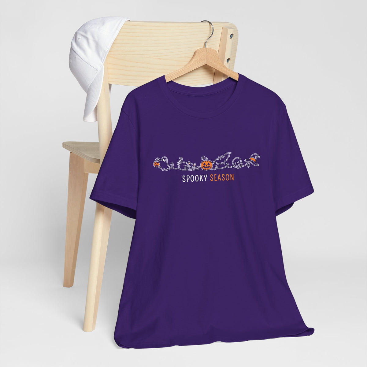 Spooky Season Halloween Shirt – Cute Minimalist Graphic Tee