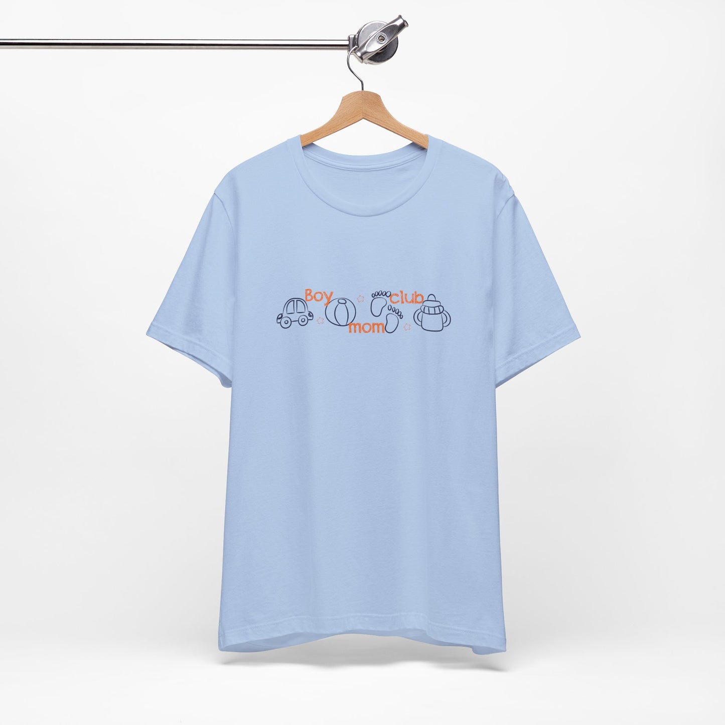 Boy Mom Club Shirt, Cute Boy Mom T-Shirt