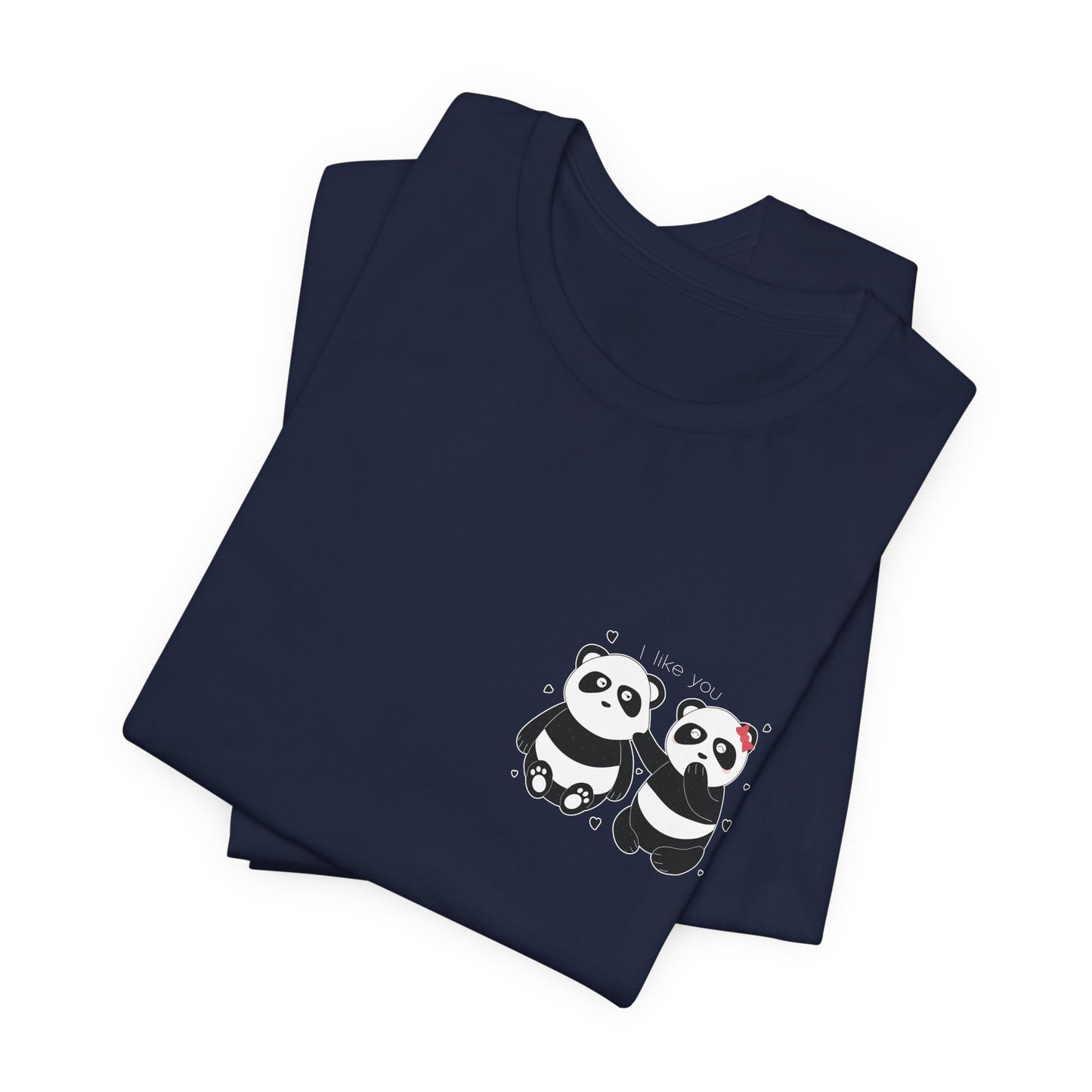 Cute Panda Couple – Kawaii Love T-Shirt