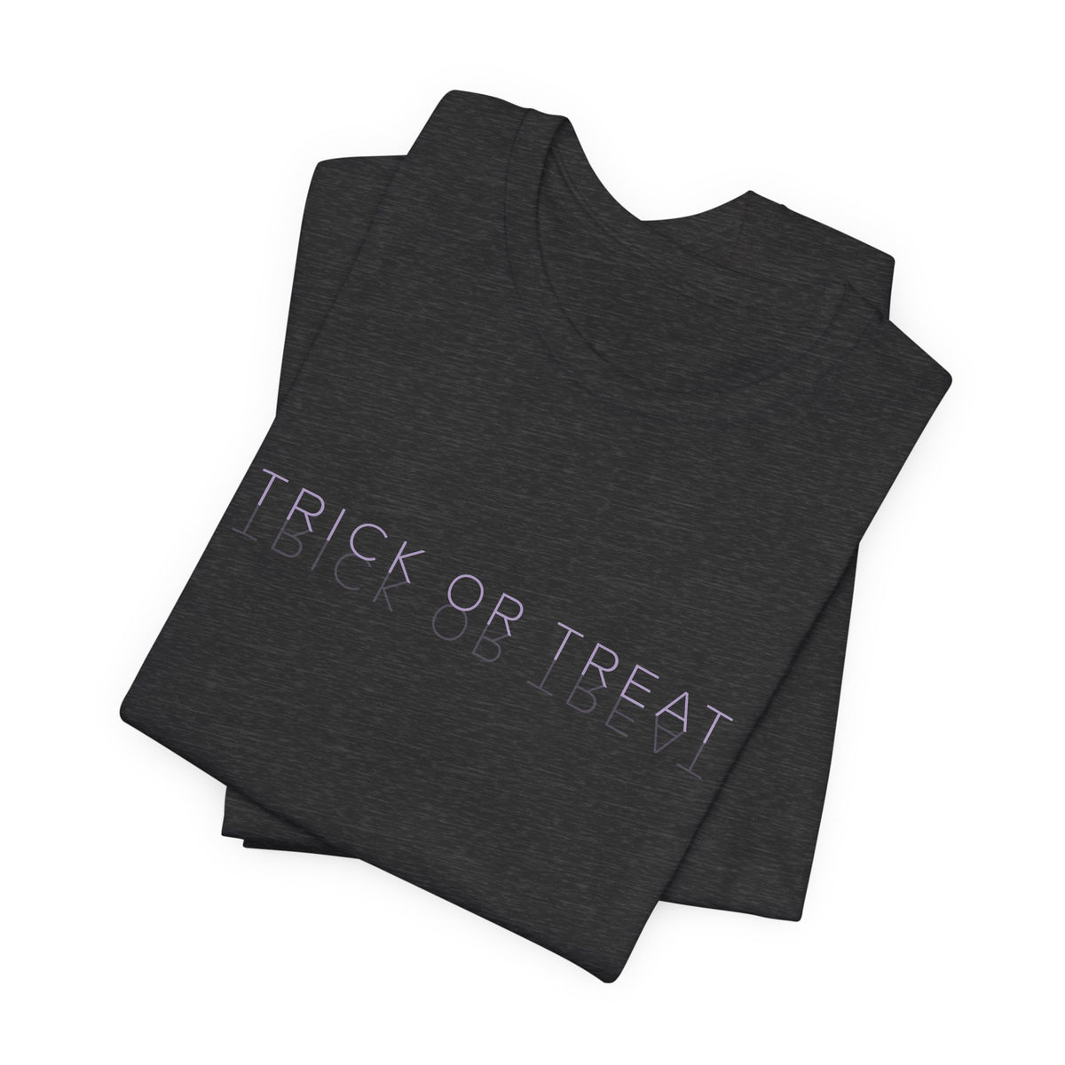 Trick or Treat Halloween Shirt - Spooky Back Print Graphic Tee