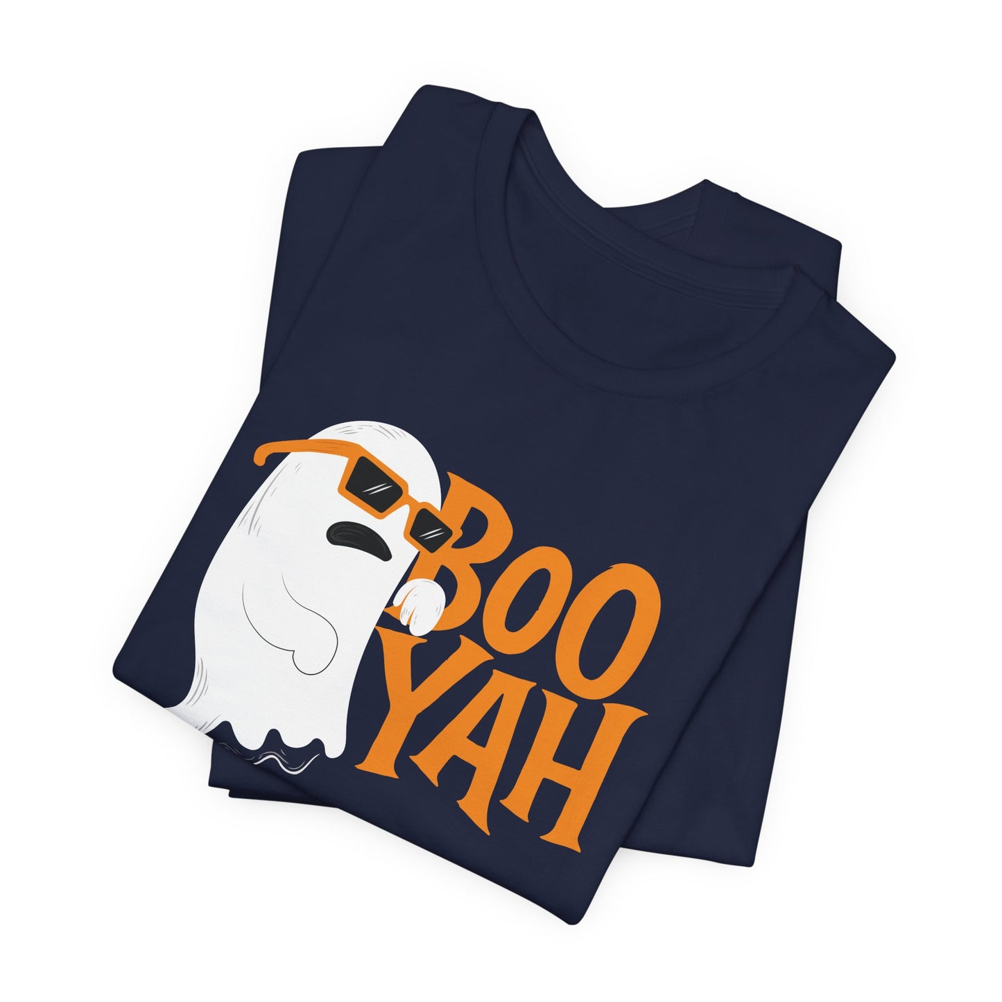 Boo Yah Ghost T-Shirt – Cool Spooky Vibes