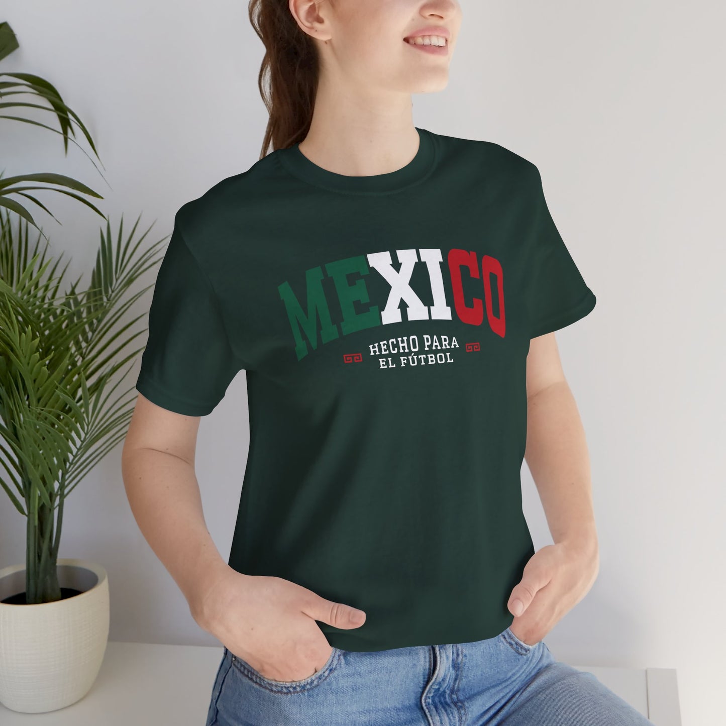 Mexico Soccer Shirt, Hecho Para El Fútbol Tee, Mexican Pride T-Shirt, Mexico Football Fan Shirt, Latino Soccer Tee