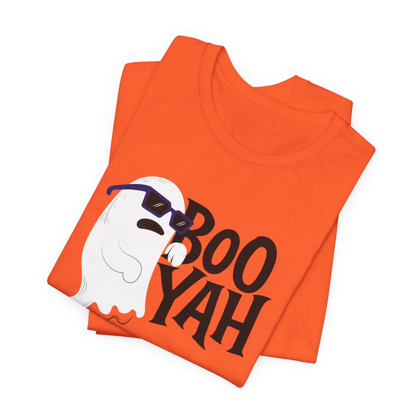 Boo Yah Ghost T-Shirt – Cool Spooky Vibes