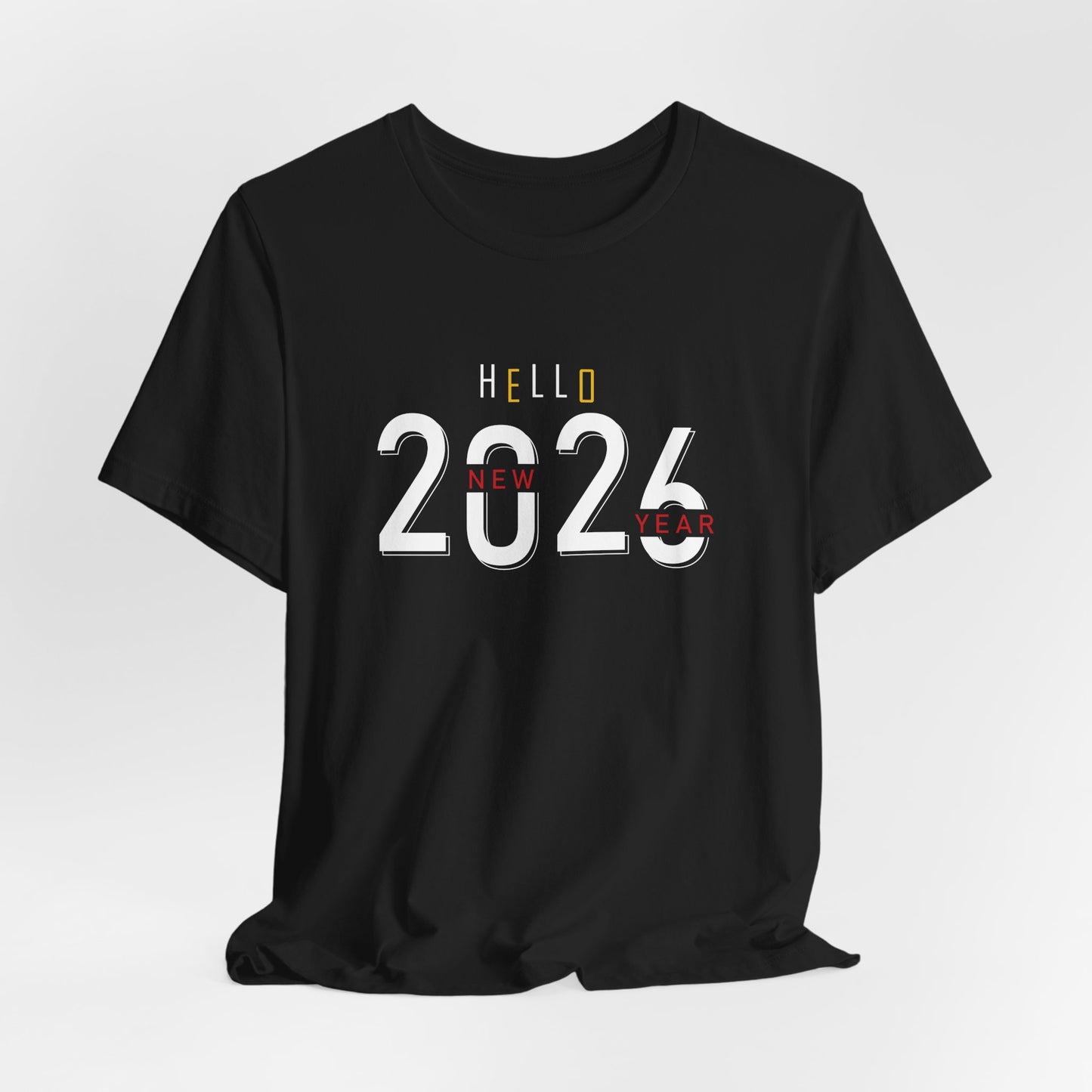 Hello 2026 T-Shirt – Modern New Year Celebration Shirt for New Year’s Eve
