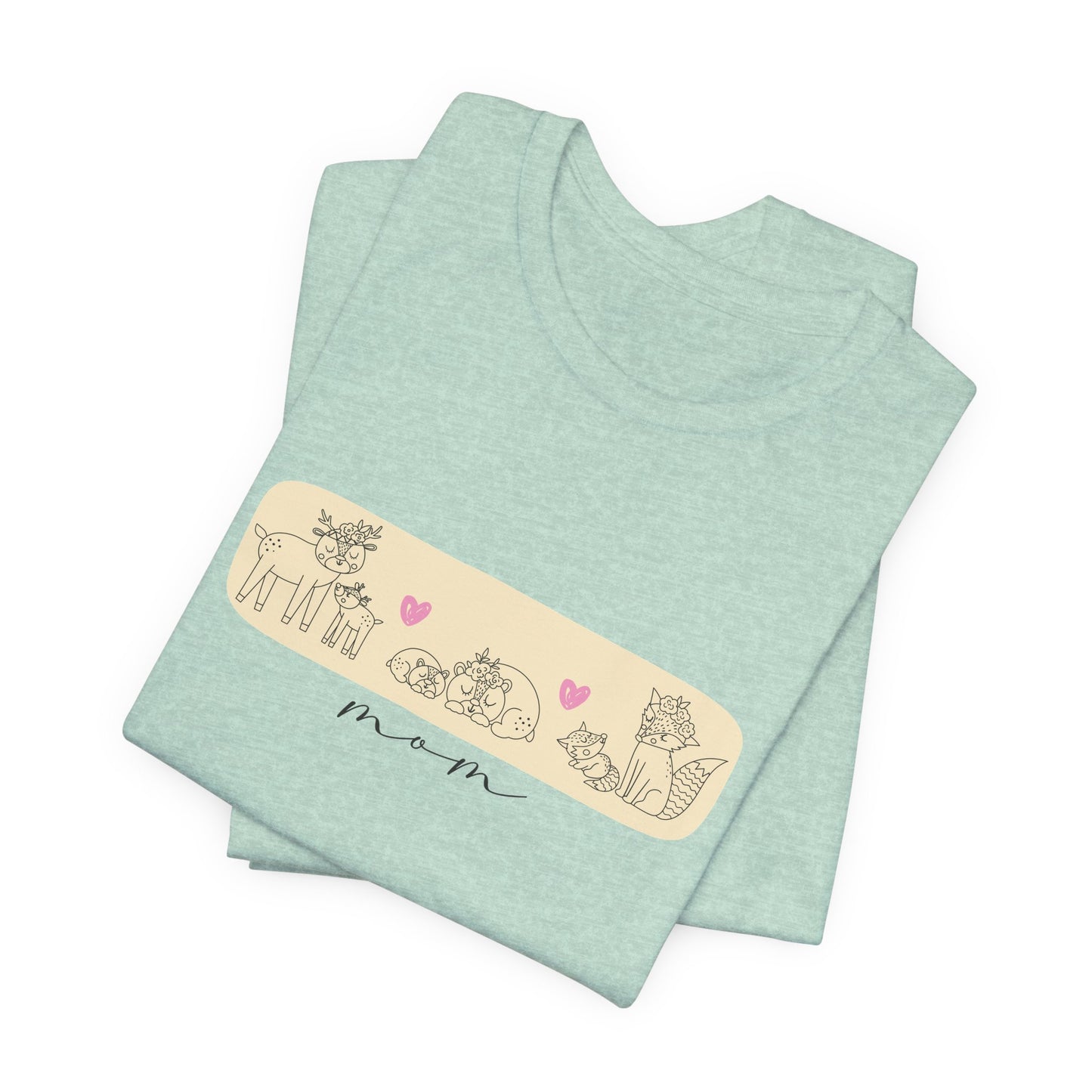 Cute Woodland Animal Mom Shirt - Adorable Mother’s Day Gift