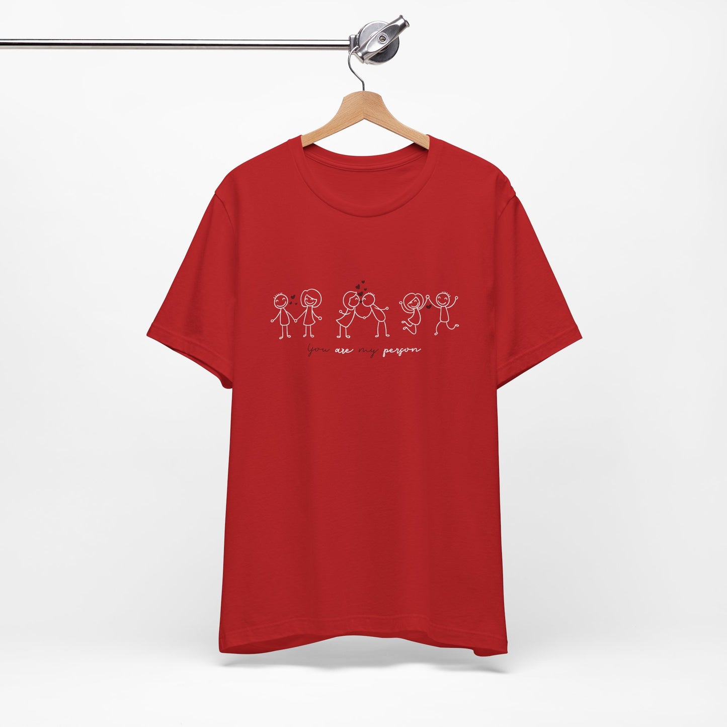 You Are My Person Couple T-Shirt | Minimalist Love Shirt for Couples | Romantic Valentine Gift