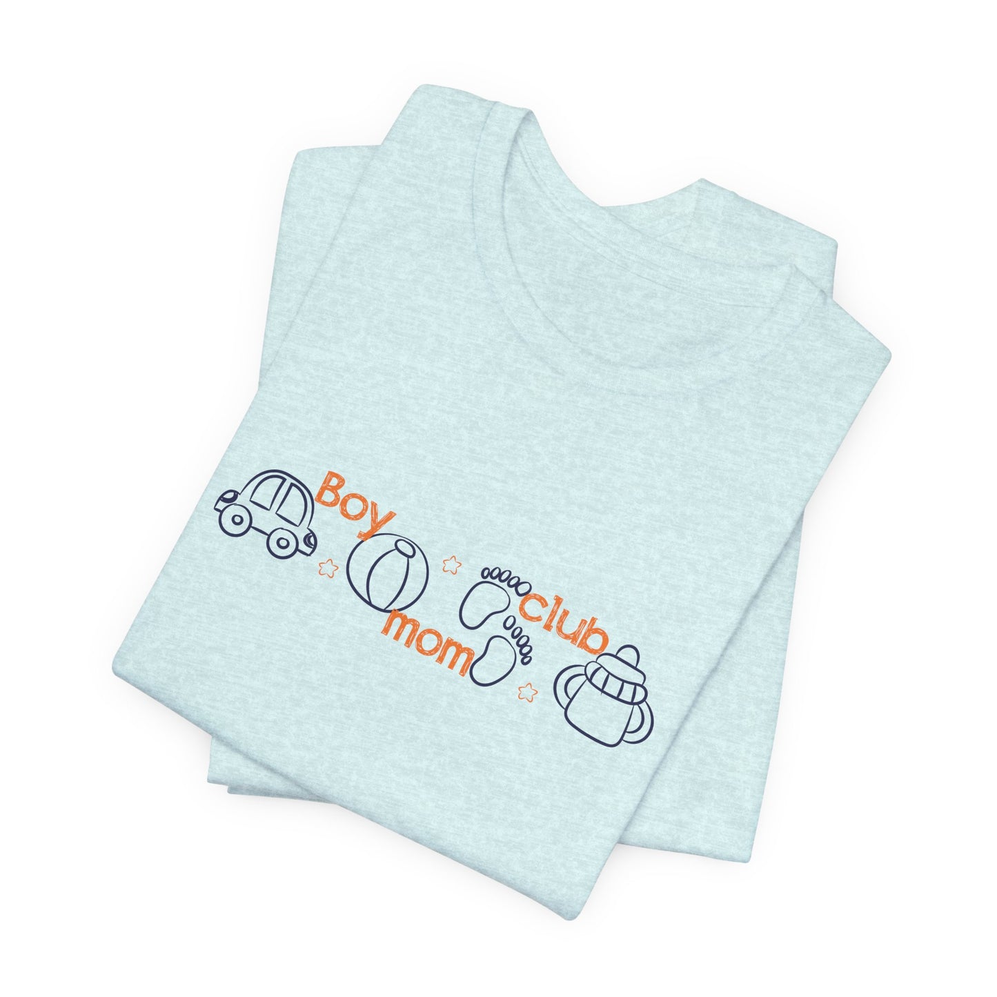 Boy Mom Club Shirt, Cute Boy Mom T-Shirt