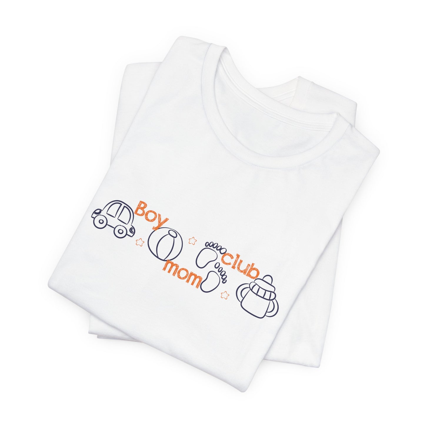Boy Mom Club Shirt, Cute Boy Mom T-Shirt