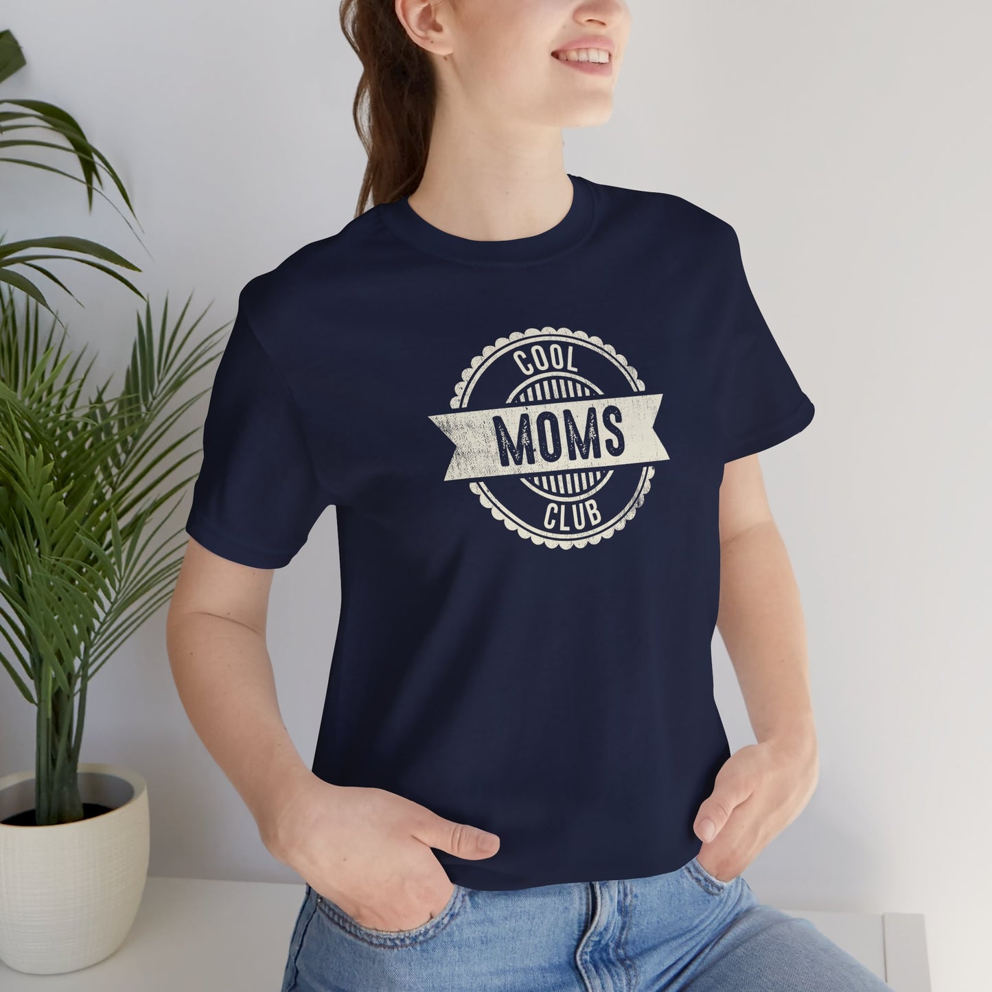 Cool Moms Club Vintage Graphic Tee for Women