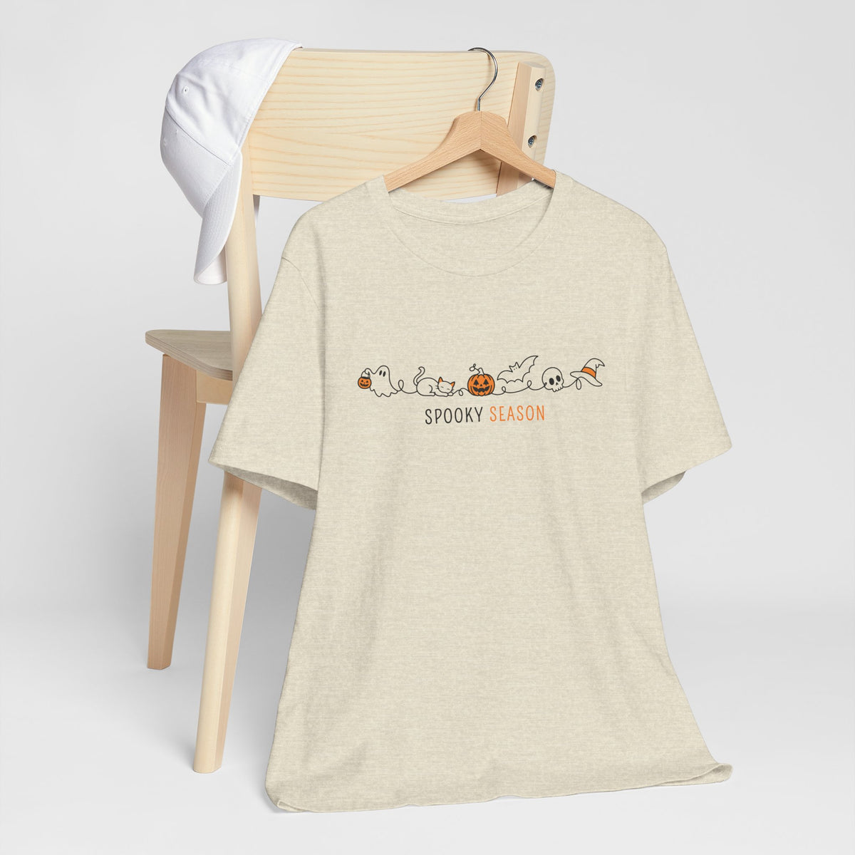 Spooky Season Halloween Shirt – Cute Minimalist Graphic Tee